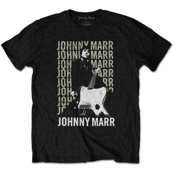 Johnny Marr tričko Guitar Photo Čierna XL