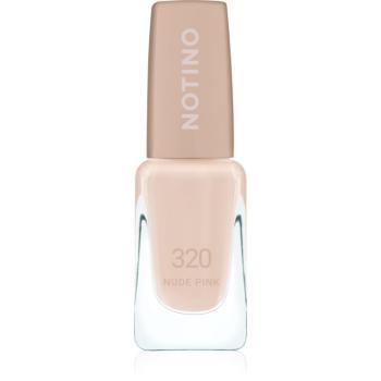 Notino Gel Effect Nail Polish lak na nechty s gélovým efektom 320 Nude pink 10 ml