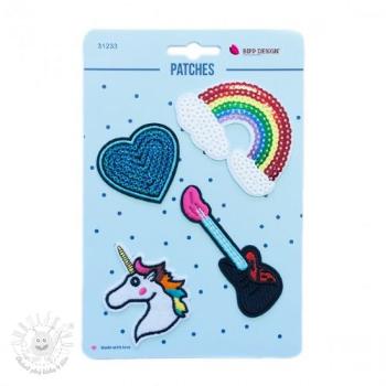 Sticker BIPP Rainbow Guitar