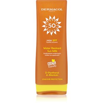 Dermacol Sun Water Resistant ochranné opaľovacie mlieko pre celú rodinu SPF 50 vodeodolné 200 ml