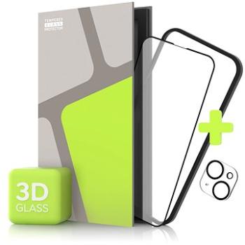 Tempered Glass Protector na iPhone 14 Plus, 3D Glass + sklo na kameru (Case Friendly) (TGR-IP14M-BLX)