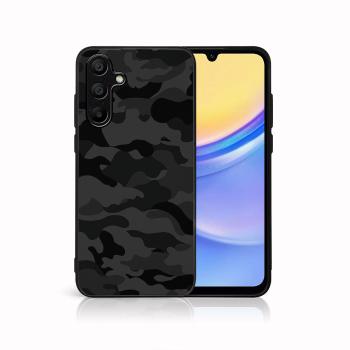 MY ART Ochranný kryt pre Samsung Galaxy A15 BLACK CAMO (234)