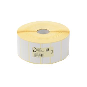 Brother LCE1E026051127P, 51mm x 26mm, originálne biele papierové etikety