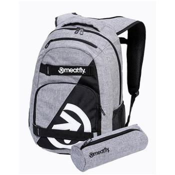 Meatfly EXILE Backpack, Grey Heather (8590202029159)