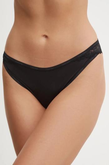 Brazílske nohavičky Calvin Klein Underwear čierna farba, 000QF7829E