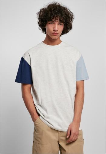 Urban Classics Organic Oversized Colorblock Tee lightgrey - 4XL