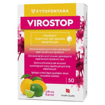 VIROSTOP Pastilky citrus 50 kusov