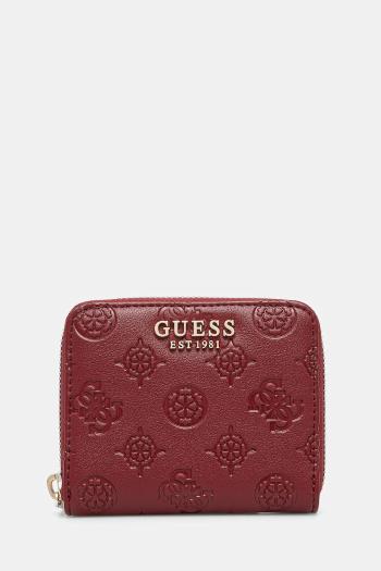 Peňaženka Guess GERTY dámska, bordová farba, SWPD95 29137
