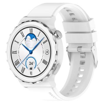 RUBBER Remienok Huawei Watch GT 3 Pro 43mm biely