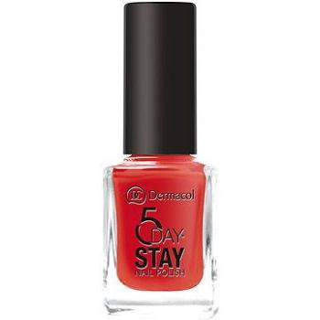 DERMACOL 5 Days Stay Nail Polish No.21 Monroe Red 11 ml (85959415)