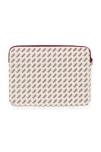 Obal na notebook HAY Logo 35 x 1,5 x 26 cm biela farba