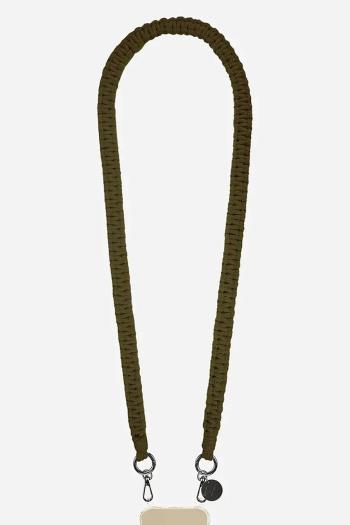 Remienok na telefón LaCoqueFrançaise 120 CM zelená farba