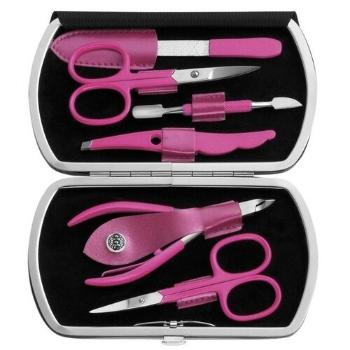 Luxusná sada na manikúru a pedikúru Solingen pink NO 319-12 