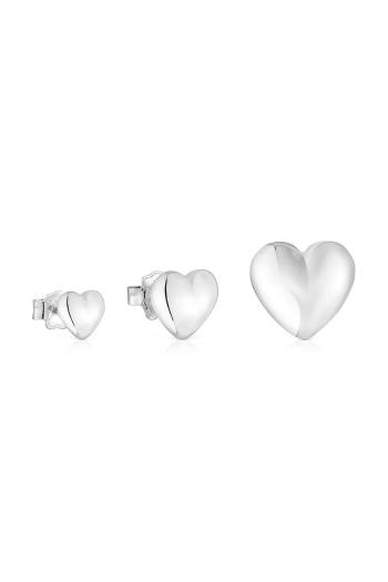 Strieborné náušnice Tous 3-pak 1004326600