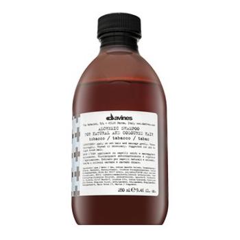 Davines Alchemic Shampoo tónovací šampon pre hnedé vlasy Tobacco 280 ml