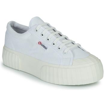 Superga  2631 STRIPE PLATEFORM  Nízke tenisky Biela