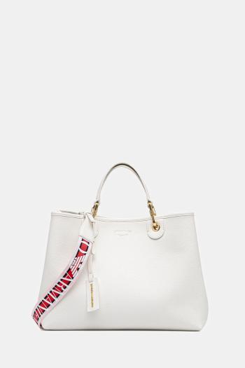 Kabelka Emporio Armani biela farba, EW000360 AF12103