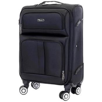 Palubný cestovný kufor T-class® 932, čierny (SPTckf21nad)