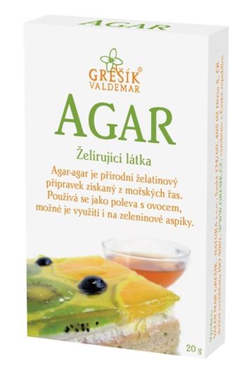 Valdemar Grešík Grešík Agar 20 g