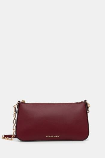 Kožená kabelka MICHAEL Michael Kors hnedá farba, 32H3G8EW6L