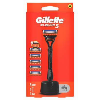 Gillette Holiaci strojček Gillette Fusion + 5 hlavíc