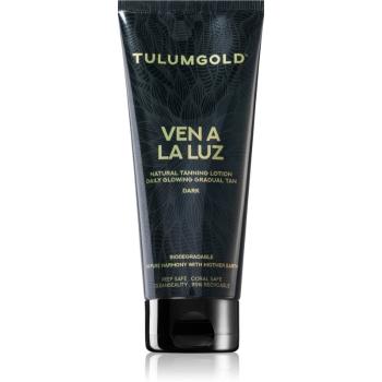 Tannymaxx Tulumgold Ven A La Luz Natural Tanning Lotion Dark napozó krém szoláriumba 200 ml