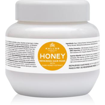 Kallos KJMN Professional Honey intenzívna hydratačná maska pre suché a poškodené vlasy 275 ml