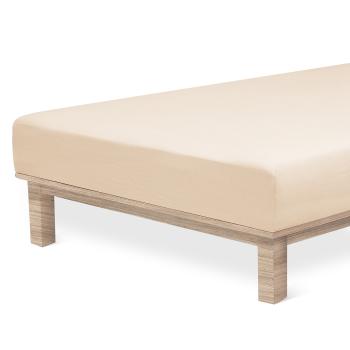 Prestieradlo Andrea Simone boxspring 90x200x35 kávové