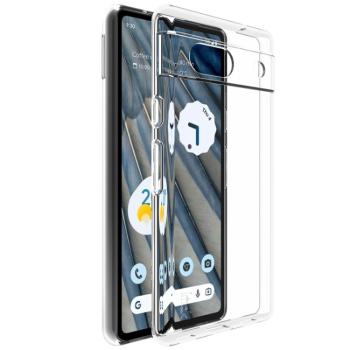 IMAK UX-5 Silikónový kryt pre Google Pixel 7a priehľadný