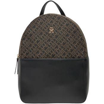 Tommy Hilfiger  TH JACQUARD BACKPACK AW0AW17074  Ruksaky a batohy Čierna