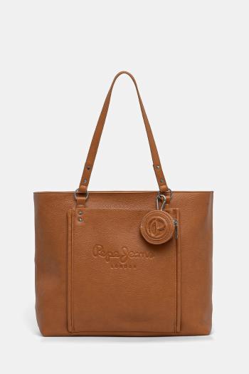 Kabelka Pepe Jeans BELLAMIE MAIN hnedá farba, PL031626