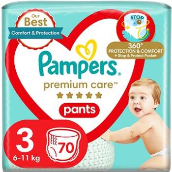 PAMPERS Premium Care Pants veľ. 3 (70 ks) (8001090759955)