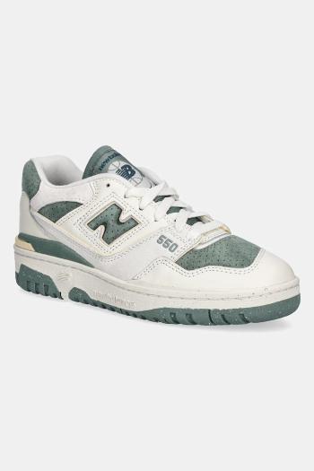 Kožené tenisky New Balance BBW550PE béžová farba, BBW550PE