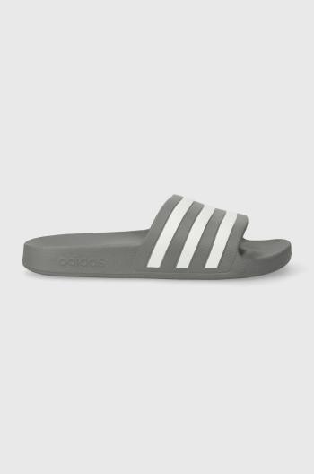 Šľapky adidas Adilette šedá farba, F35538 F35538