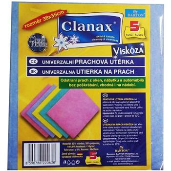CLANAX viskózna utierka 110 g , 34 × 38 cm, 5 ks (8590786220638)