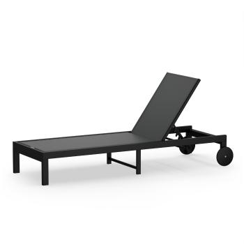 Blumfeldt Lucca Lounge ležadlo, nosnosť 120 kg, 5-stupňové, vodoodpudivé