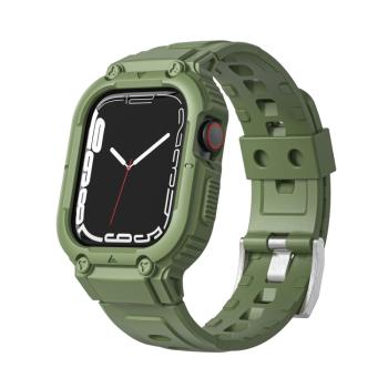 GLACIER Ochranné puzdro s remienkom Apple Watch Ultra 1 / 2 49mm zelené