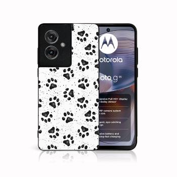 MY ART Ochranný kryt pre Motorola Moto G55 5G PAWS (185)