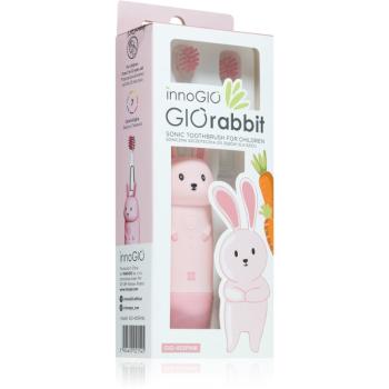 innoGIO GIORabbit Sonic Toothbrush sonická zubná kefka pre deti Pink 1 ks