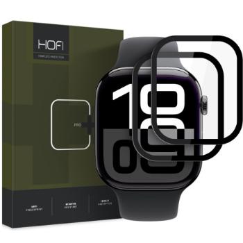 HOFI Glass Pro Watch 2x ochranné sklo na Apple Watch 10 (46 mm), čierne