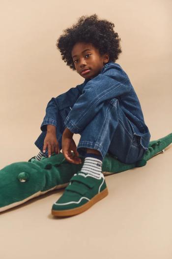 Detské tenisky Liewood Claudina Sneakers zelená farba, LW20329