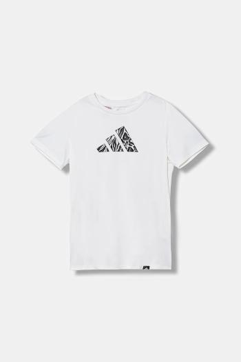 Detské tričko adidas biela farba, JV5195