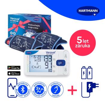 Vérnyomásmérő Hartmann Veroval® Duo Control ajándékcsomag