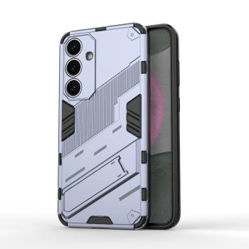 BIB Ochranný obal so stojanom pre Samsung Galaxy S25+ 5G šedý