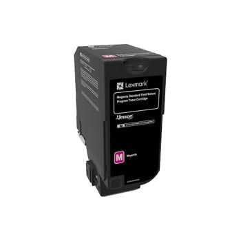 Lexmark 74C2SME purpurový (magenta) originálny toner