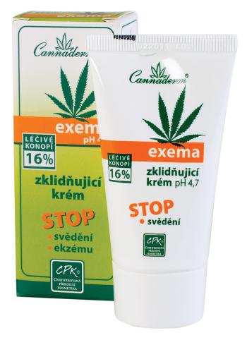 CANNADERM Upokojujúci krém na ekzémy pH4,7 50 g