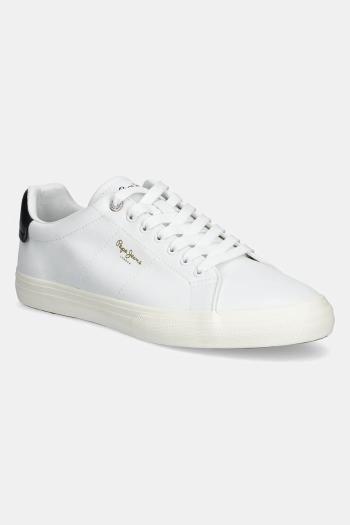 Tenisky Pepe Jeans KENTON FRESH M pánske, biela farba, PMS31076