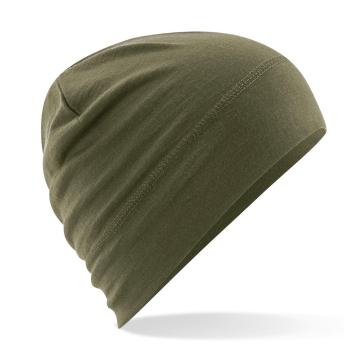 Beechfield Merino čiapka - Military