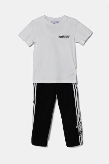 Detská tepláková súprava adidas Originals biela farba, JC7864
