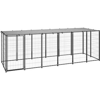 SHUMEE čierny 330 × 110 × 110 cm oceľ, 150782